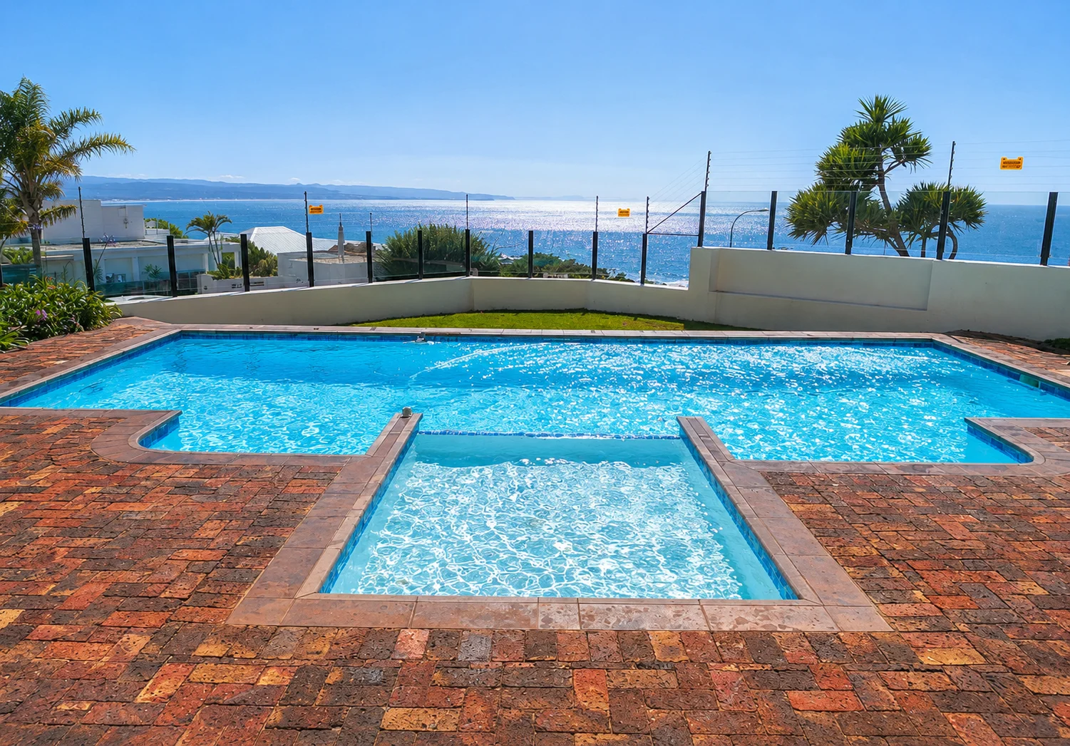 Arrowood Apartment swimming pool area view 2
